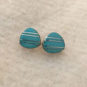 Sterling/ turquoise earrings